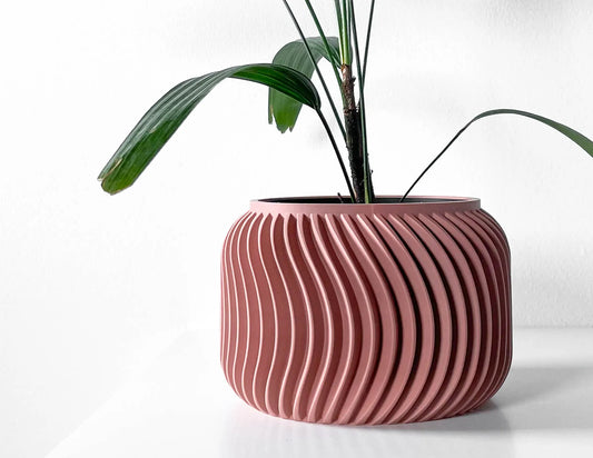 Vilex Planter Pot with Tray image 0