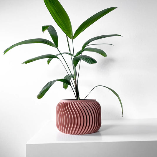 Vilex Planter Pot with Tray image 1