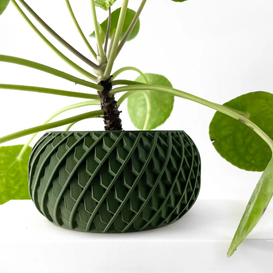 Evlar Planter Pot with Tray image 0