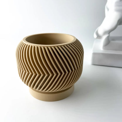 Ervon Planter Pot with Tray image 2